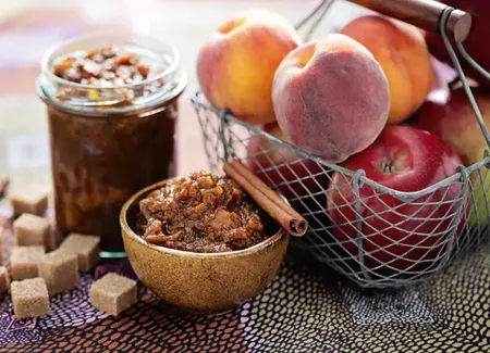 Compote de pêches