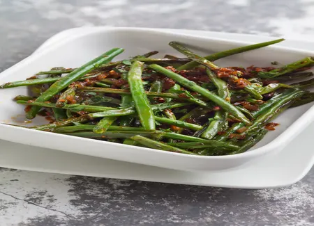 Haricots verts à la mode sichuan
