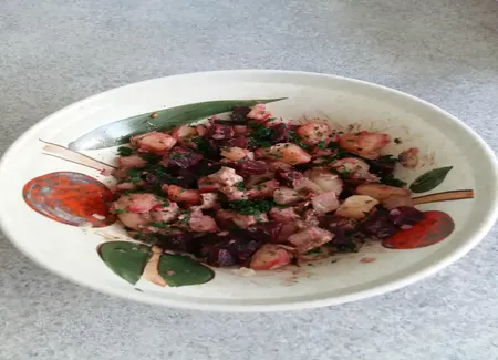 Salade d'anchois