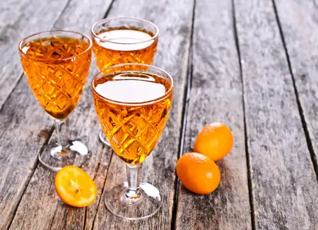 Liqueur d'orange maison