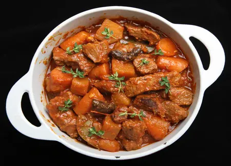 Boeuf carottes à la normande