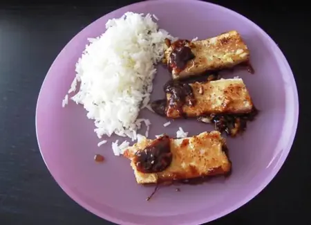 Tofu au sésame