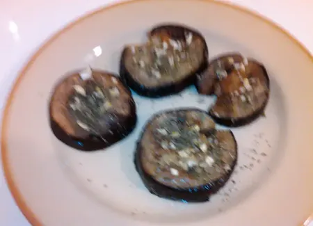 Aubergines grillées