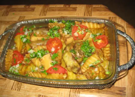 Rôti d'agneau à la tunisienne (mosli)