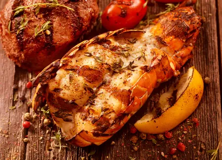 Homard au barbecue