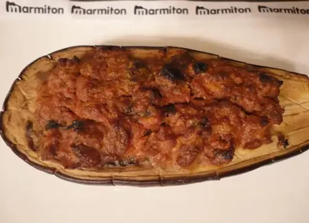 Aubergines farcies à l'orientale