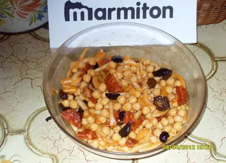 Salade de pois chiche et chorizo