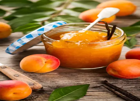 Confiture d'abricot vanillée