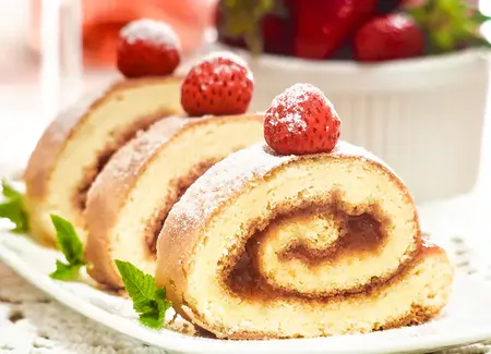 Gâteau roulé