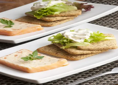 Terrine de poisson au basilic