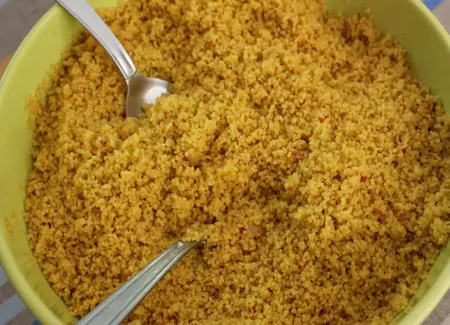 Semoule aux épices