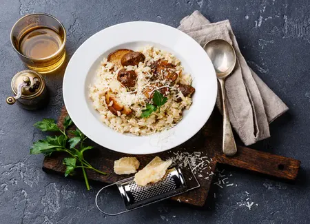 Risotto aux cèpes (italie)