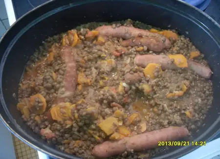 Lentilles à l'espagnole