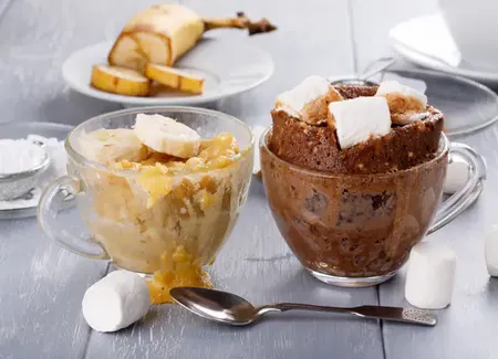 Banana mugcake