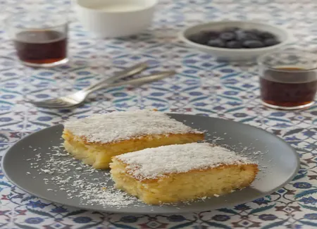 Revani (gâteau de semoule turc au sirop)
