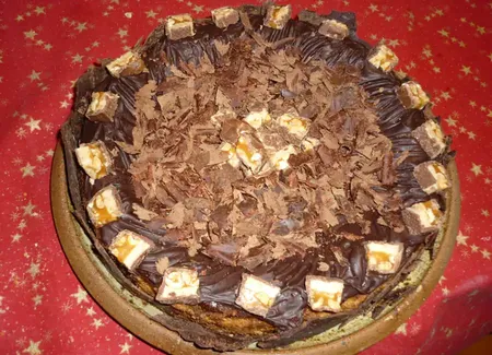 Cheesecake aux snickers