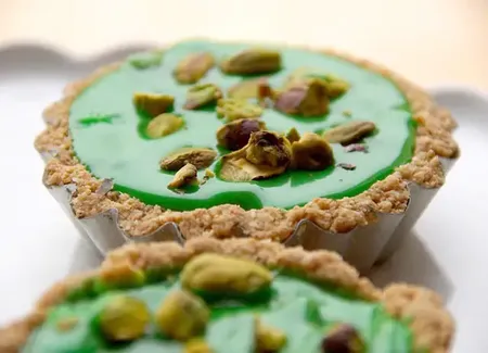 Tarte façon praline aux pistaches