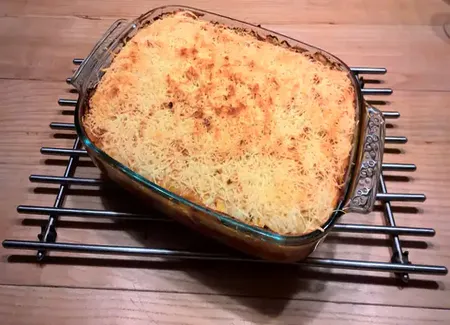 Hachis parmentier aux tomates
