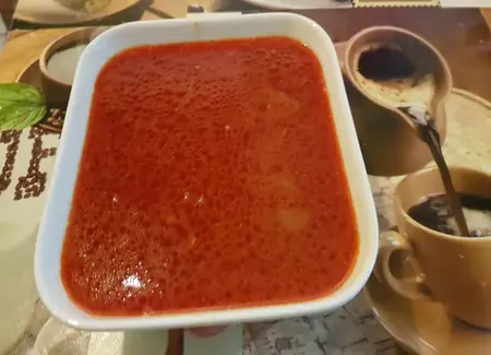 Soupe de pommes de terre aux vermicelles