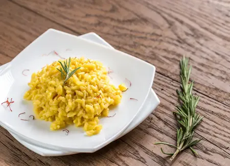 Risotto à la milanaise