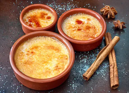 Crème brûlée au pain d'épice