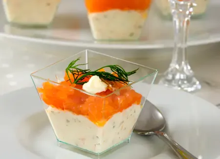 Mousse de saumon fumé