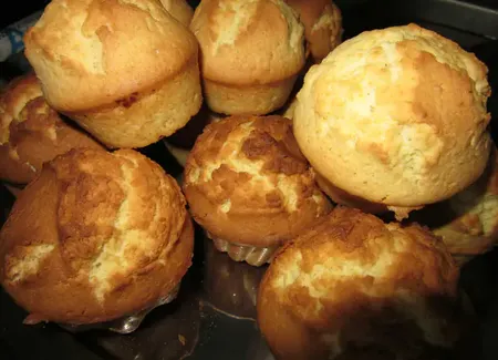 Muffins aux fruits rouges au mascarpone
