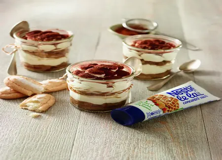 Tiramisu express au lait concentré sucré