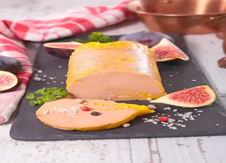 Terrine de foie gras aux figues