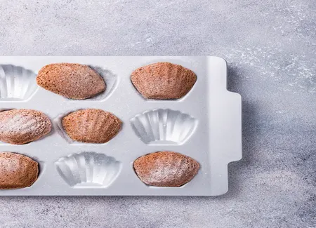 Madeleines sans levure avec ou sans nutella