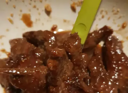 Boeuf mariné à la coréenne