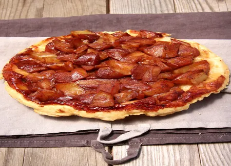 Tatin de pomme au camembert