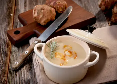 Topinambours à la crème