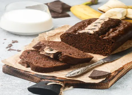 Fondant chocolat banane de mia