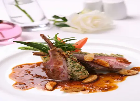 Magret de canard au vieux porto et aux échalotes