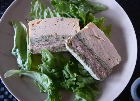 Duo de saumon en terrine au citron vert