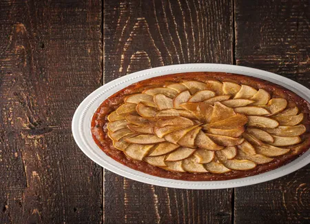Tarte fine aux poires