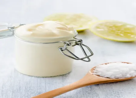 Mayonnaise sans oeuf (au lait concentré)