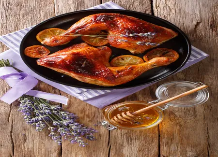 Poulet citron miel gingembre façon anne