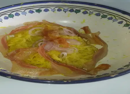 Betteraves crues aux lardons