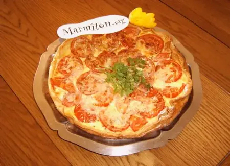 Quiche aux tomates