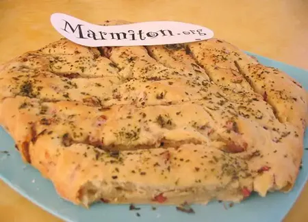 Fougasse traditionnelle à l'huile d'olive