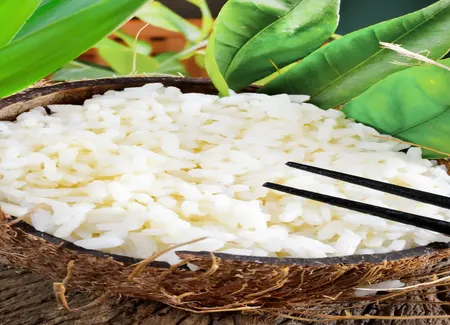 Riz à la noix de coco
