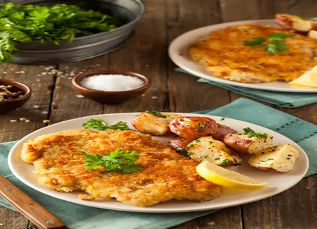 Wiener schnitzel ou escalope viennoise