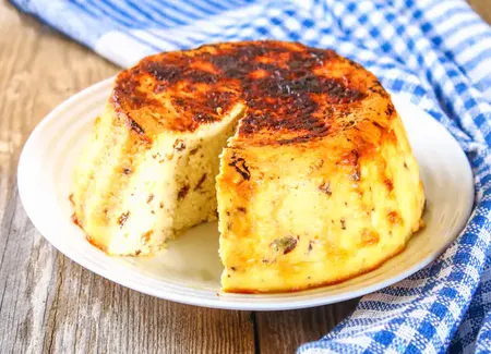 Gâteau de semoule salé