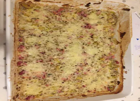 Gratin de sarrasin aux poireaux