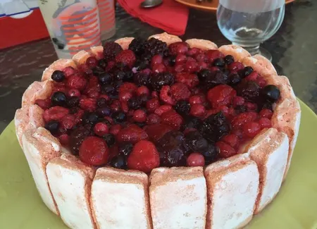Charlotte choco-framboises
