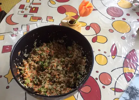 Taboulé de quinoa aux légumes d’hiver