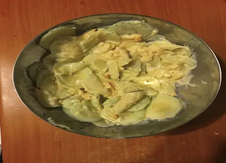 Concombre au fromage blanc
