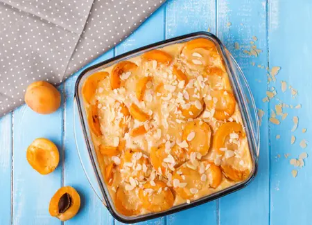 Clafoutis aux abricots et aux amandes